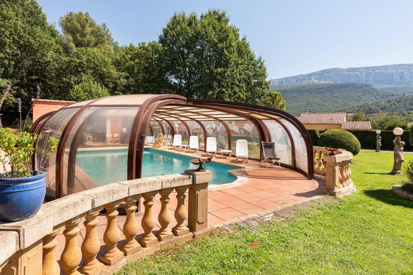 Chambre Et Table D'Hotes Villa Pomponette Nans-les-Pins Dış mekan fotoğraf