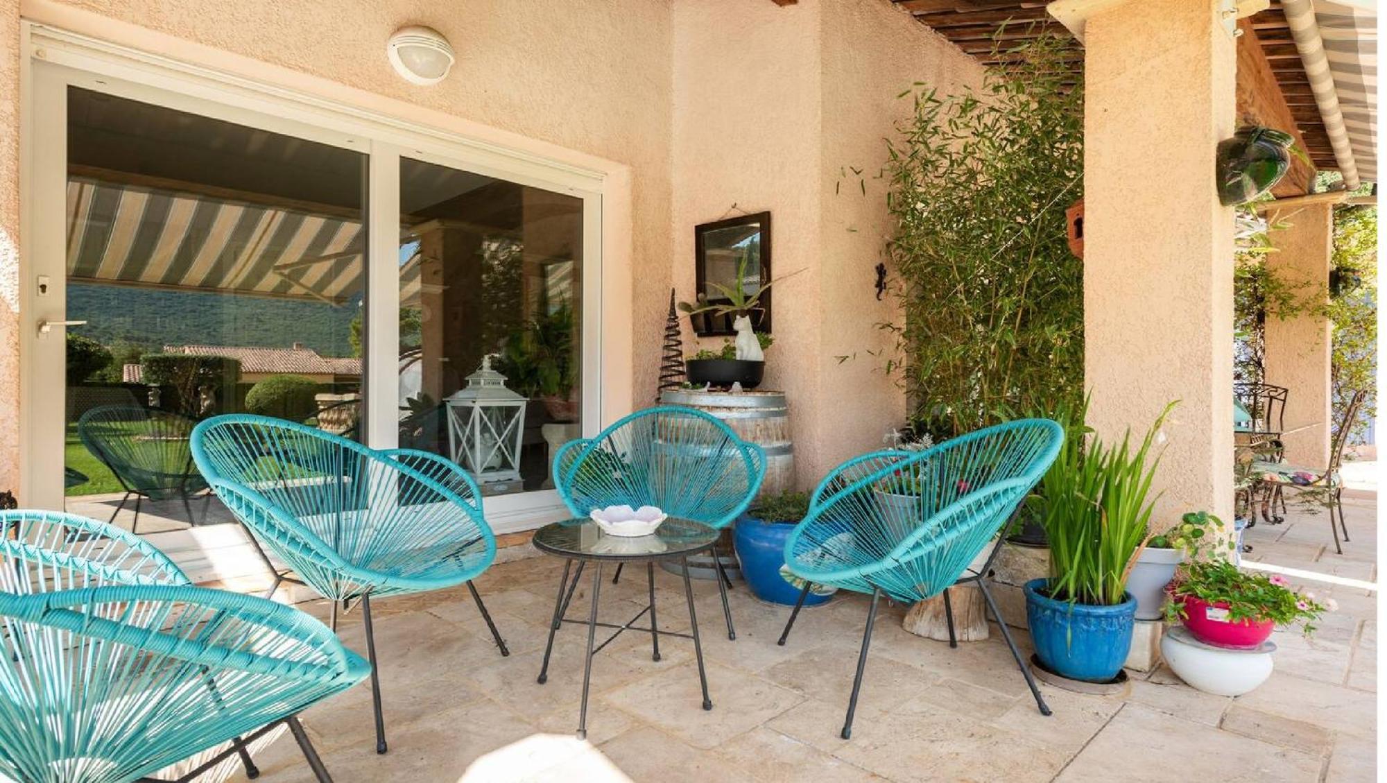Chambre Et Table D'Hotes Villa Pomponette Nans-les-Pins Dış mekan fotoğraf