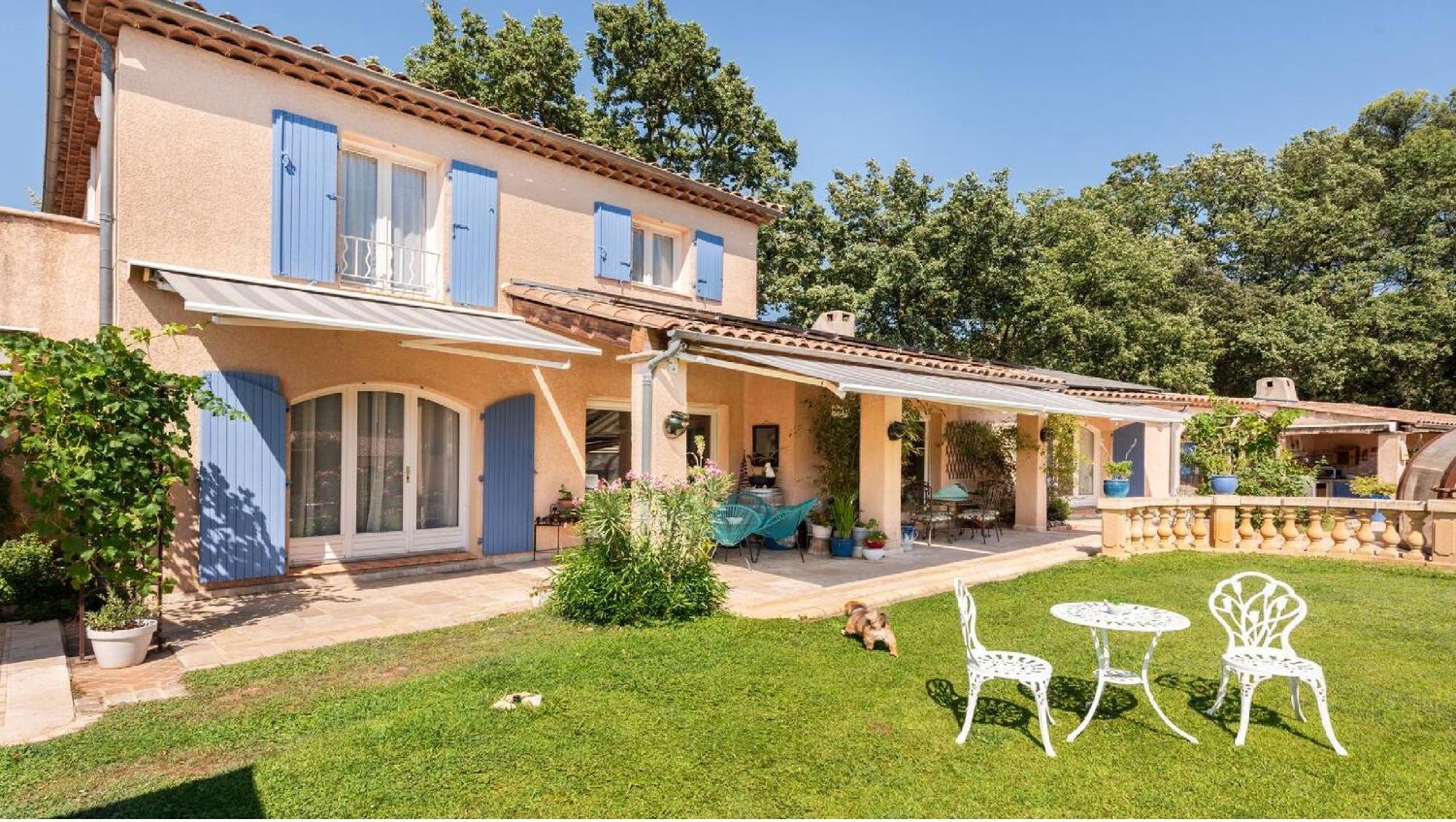 Chambre Et Table D'Hotes Villa Pomponette Nans-les-Pins Dış mekan fotoğraf